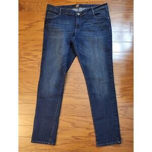 Women SouthPole Blue Jeans Denim Pants Size 15 Embellished Back Pocket